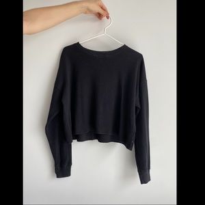 TNA Waffle Crop Longsleeve